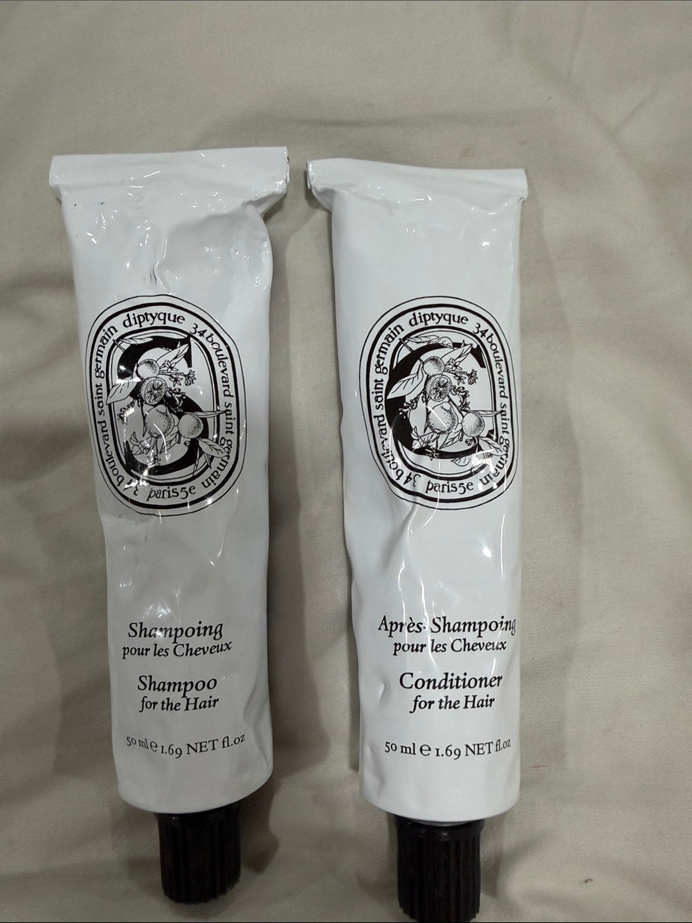 Diptyque Shampoo & Conditioner Travel Tubes